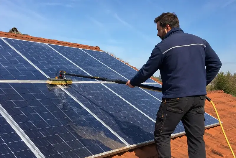 Nettoyage et entretien de panneaux solaires à Caderousse