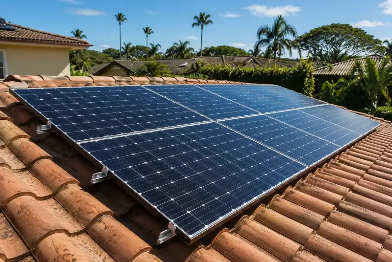 Installation de panneaux solaires à Caderousse