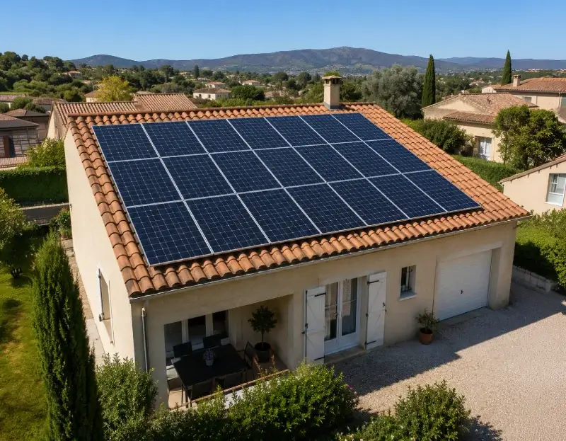 Prime à l'autoconsommation panneaux solaires Caderousse — aide financière de l'État